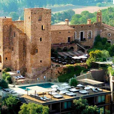 Hotel in een kasteel in de Emporda, Catalonië
